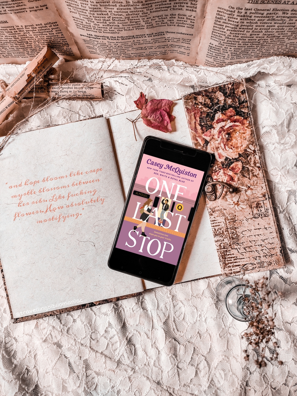 A Sapphic Time Travel Subway Romance| One Last Stop